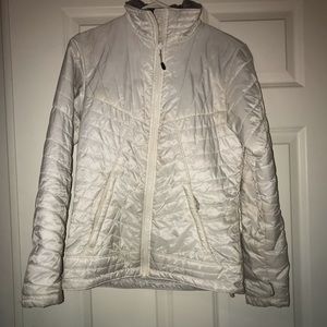 Columbia sports wear grey and white